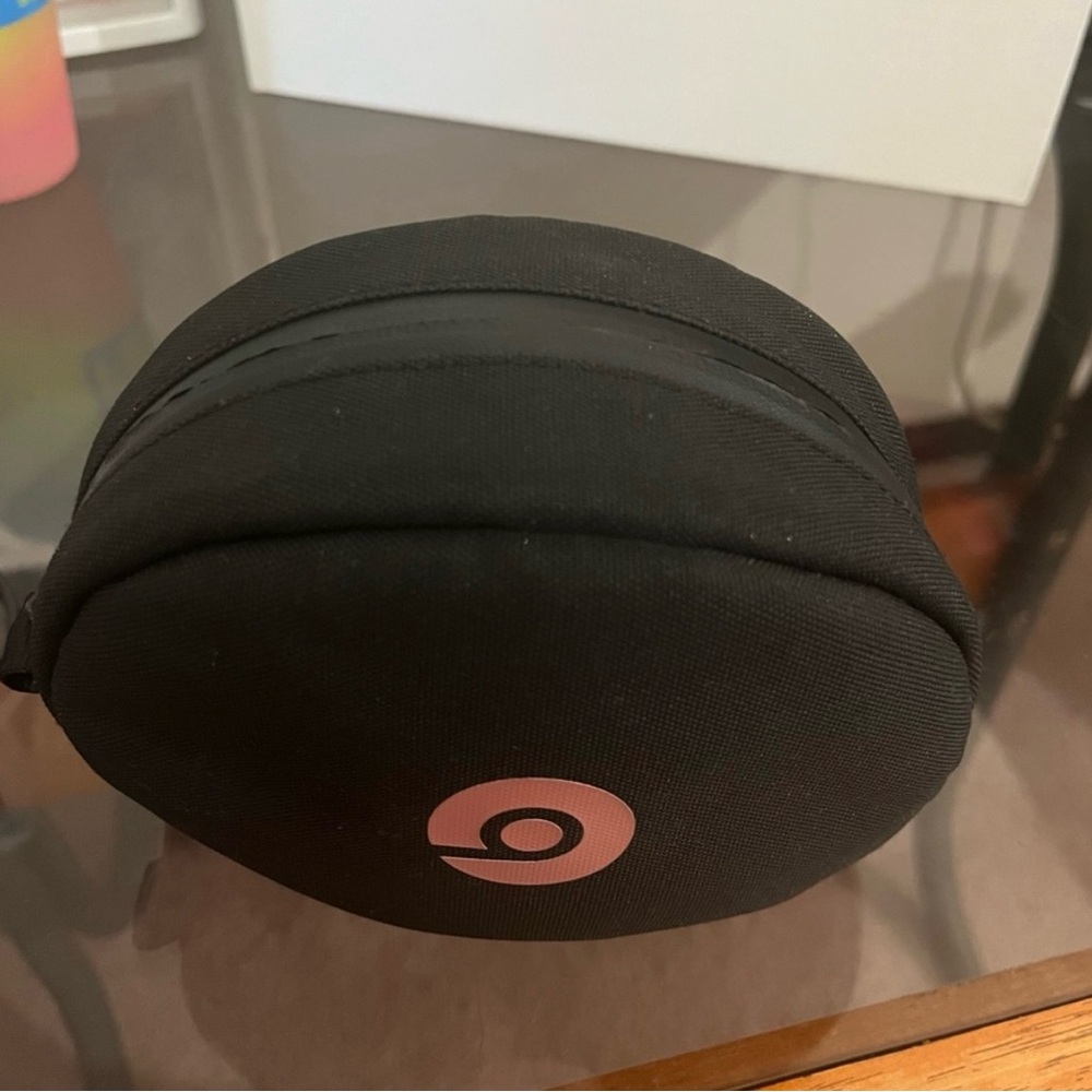 Beats Black and Pink Headphone Case